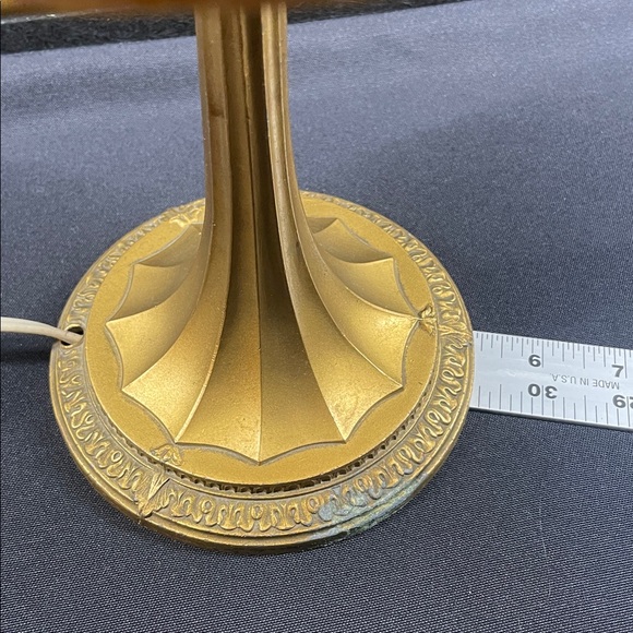 Antique Reverse Painted Table Lamp - Picture 16 of 16